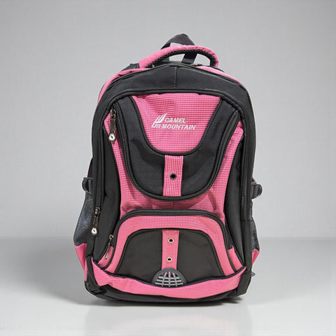 Camel Mountain Street Champ Hiking Backpack | Multi-Compartment Outdoor & Travel Rucksack