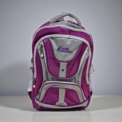 Camel Mountain Street Champ Hiking Backpack | Multi-Compartment Outdoor & Travel Rucksack