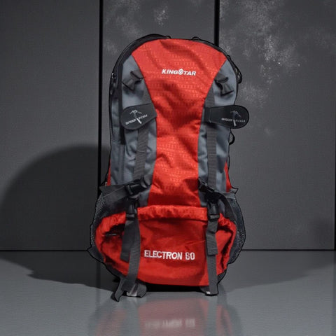 KING STAR ELECTRON 60 Hiking Backpack 60L – Large Capacity Waterproof Camping & Trekking Rucksack