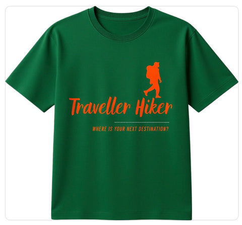 South Africa Mountain & Safari Theme Hiking T-Shirt