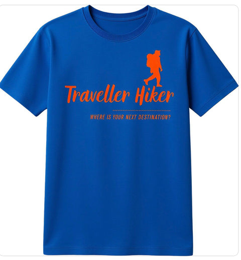 South Africa Mountain & Safari Theme Hiking T-Shirt