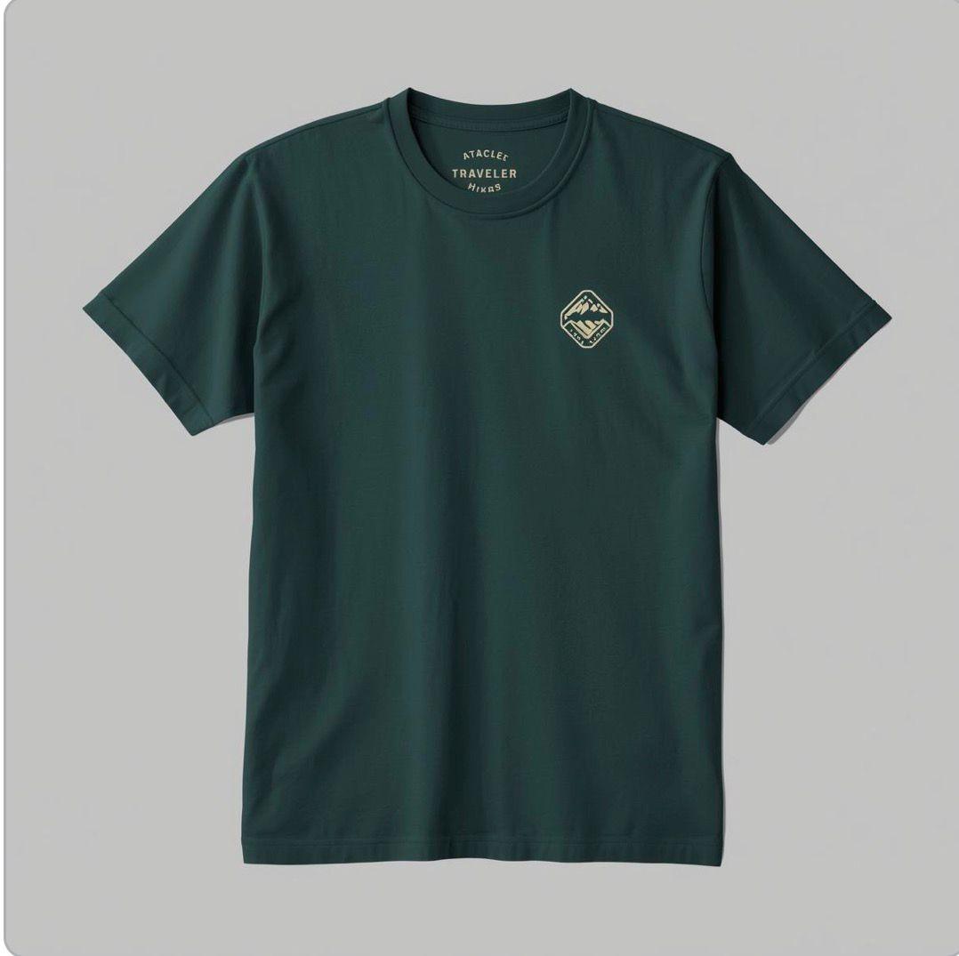 Traveler Hiker Outdoor T-Shirt – Premium Cotton Hiking & Camping Tee for Men & Women | Lightweight Adventure Wear