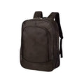 Premium Brown Leather Laptop Backpack – Waterproof Business & Travel School Bag