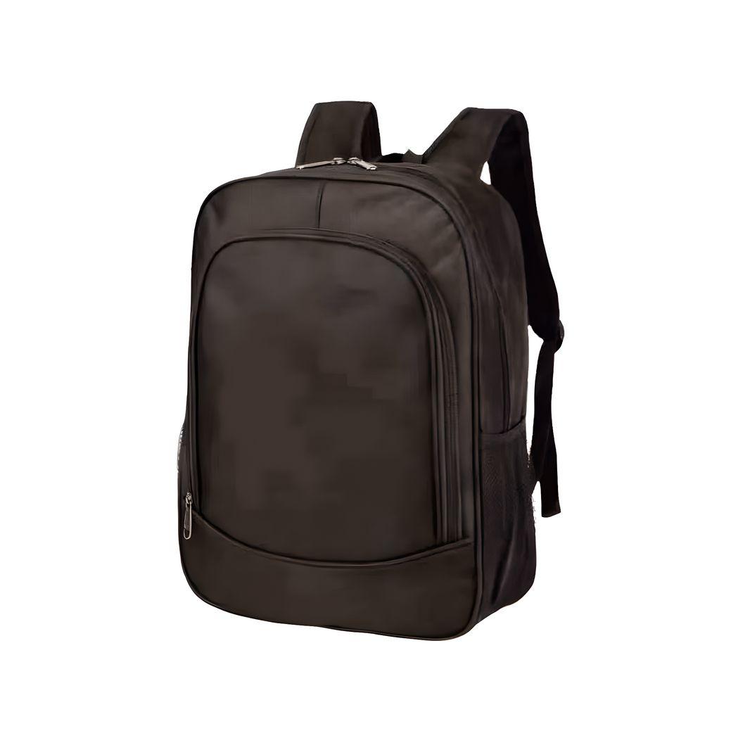 Premium Brown Leather Laptop Backpack – Waterproof Business & Travel School Bag