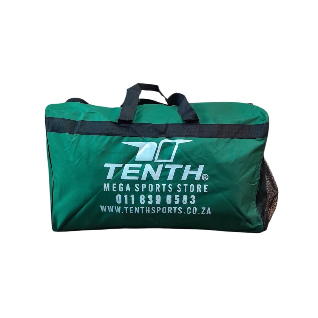 Tenth Mega Sports Blue Duffle Bag – Large Capacity Travel & Gym Carry Bag with Shoulder Strap | Durable Sports & Camping Luggage