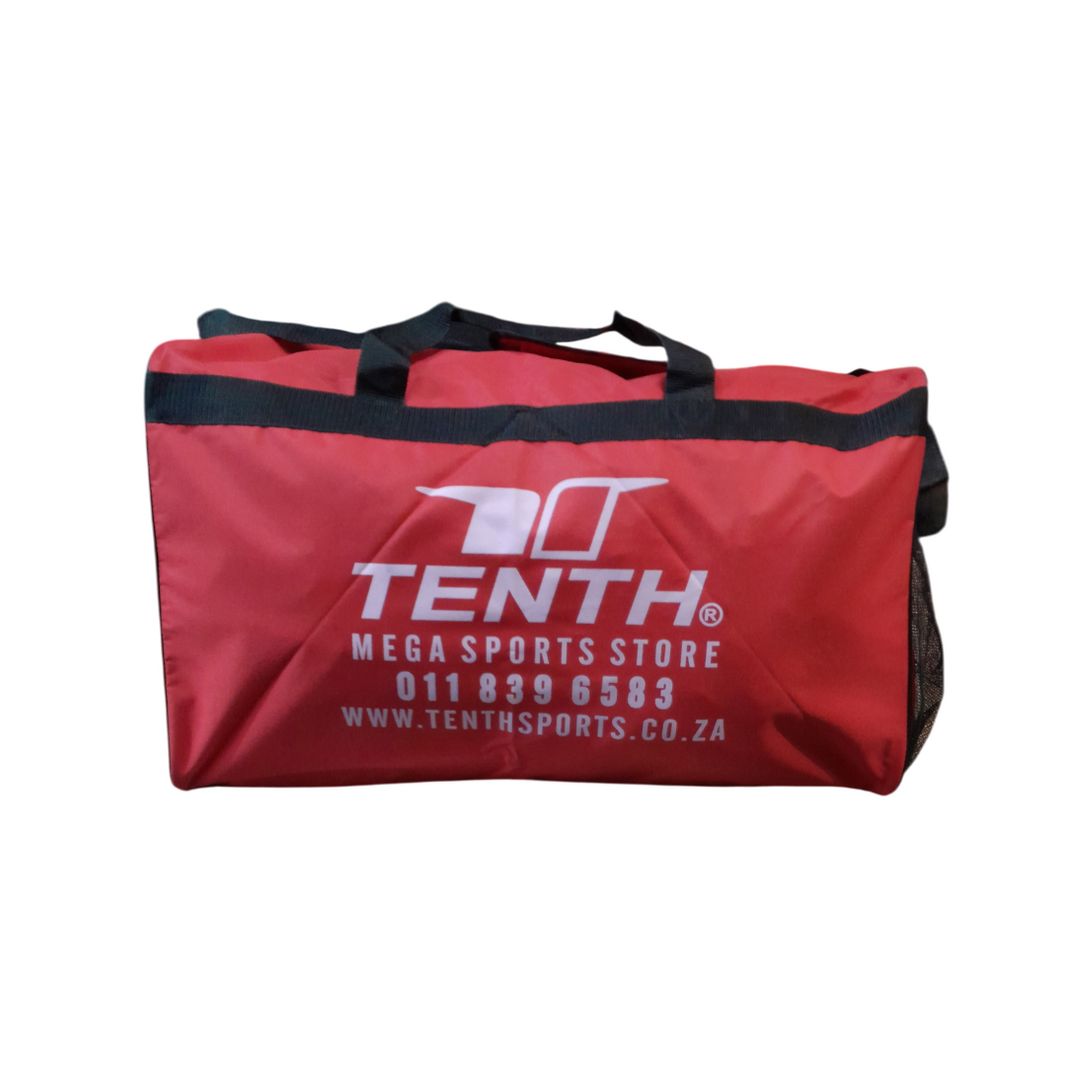Tenth Mega Sports Blue Duffle Bag – Large Capacity Travel & Gym Carry Bag with Shoulder Strap | Durable Sports & Camping Luggage