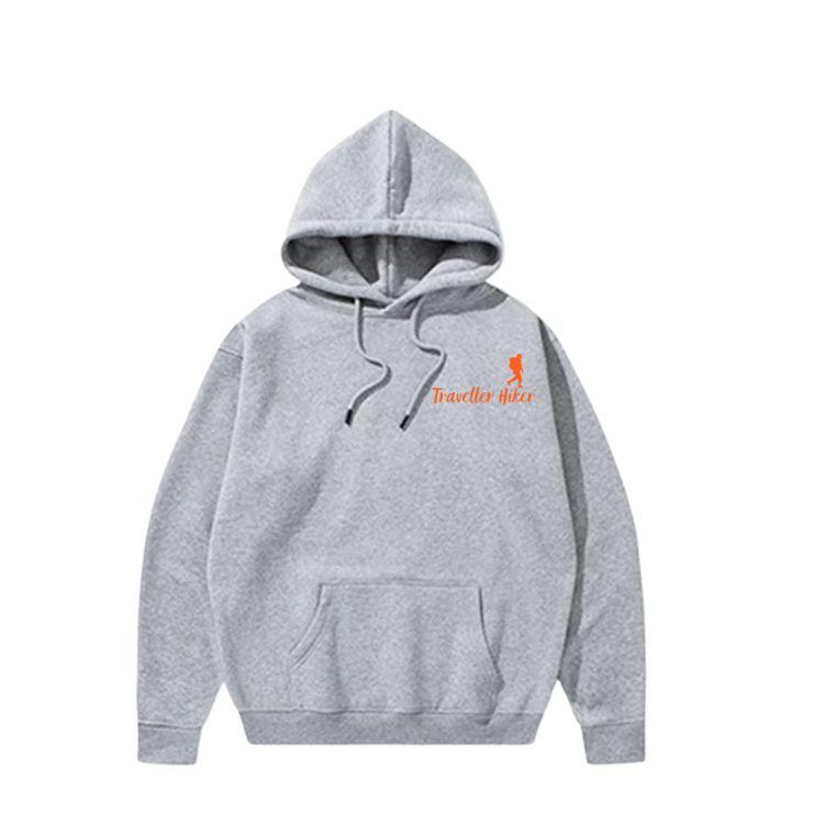 Traveller Hiker Teal Hoodie – Unisex Fleece Pullover with Kangaroo Pocket | Winter Casual Sweatshirt