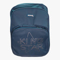 King Star Teal School Backpack – Lightweight Multi-Compartment Student & Travel Bag