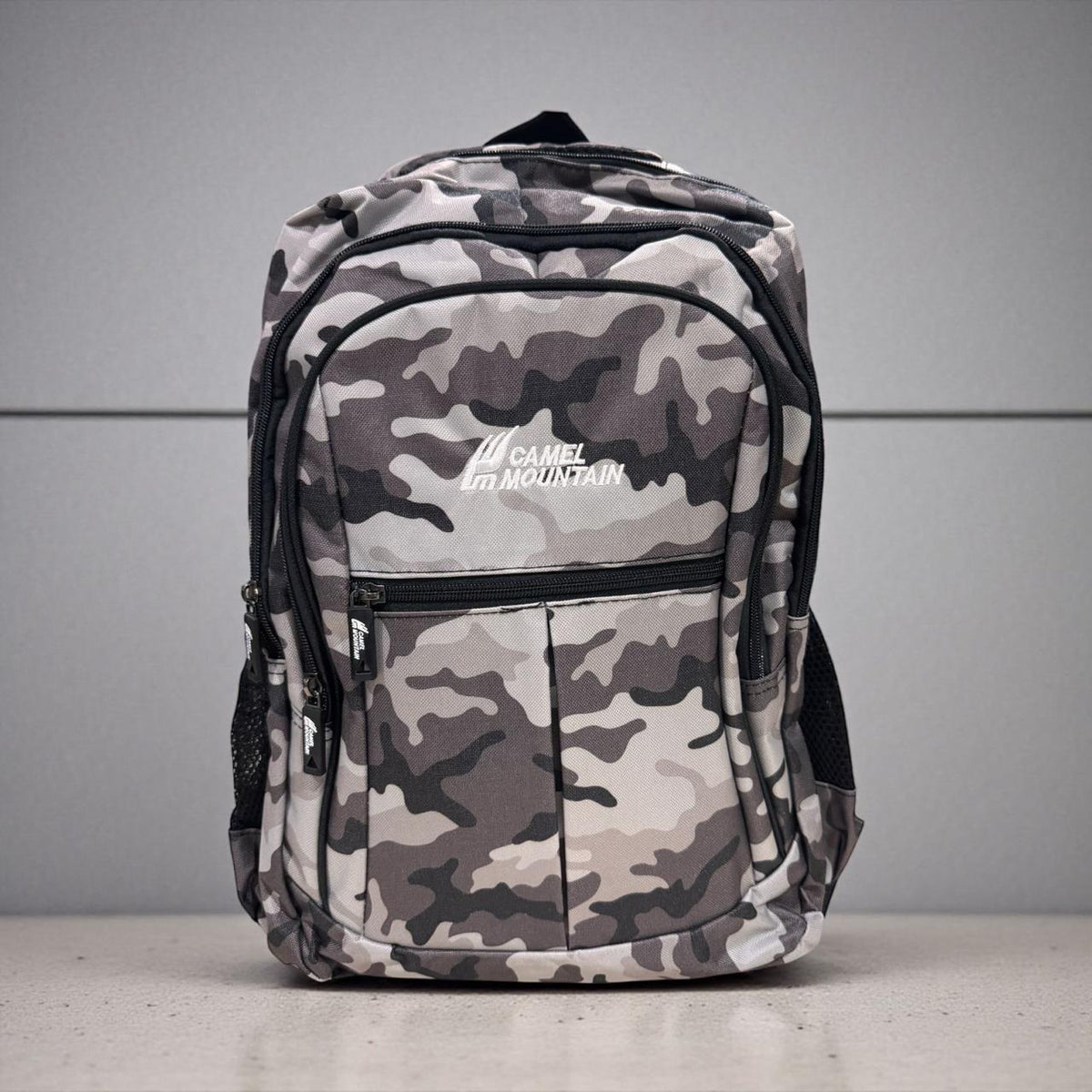 Camel Mountain Camo Hiking Backpack | Waterproof Camping & Travel Rucksack