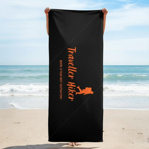 Traveller Hiker Beach Towel – Large Quick-Dry Travel Towel | Lightweight Sand-Free Microfiber