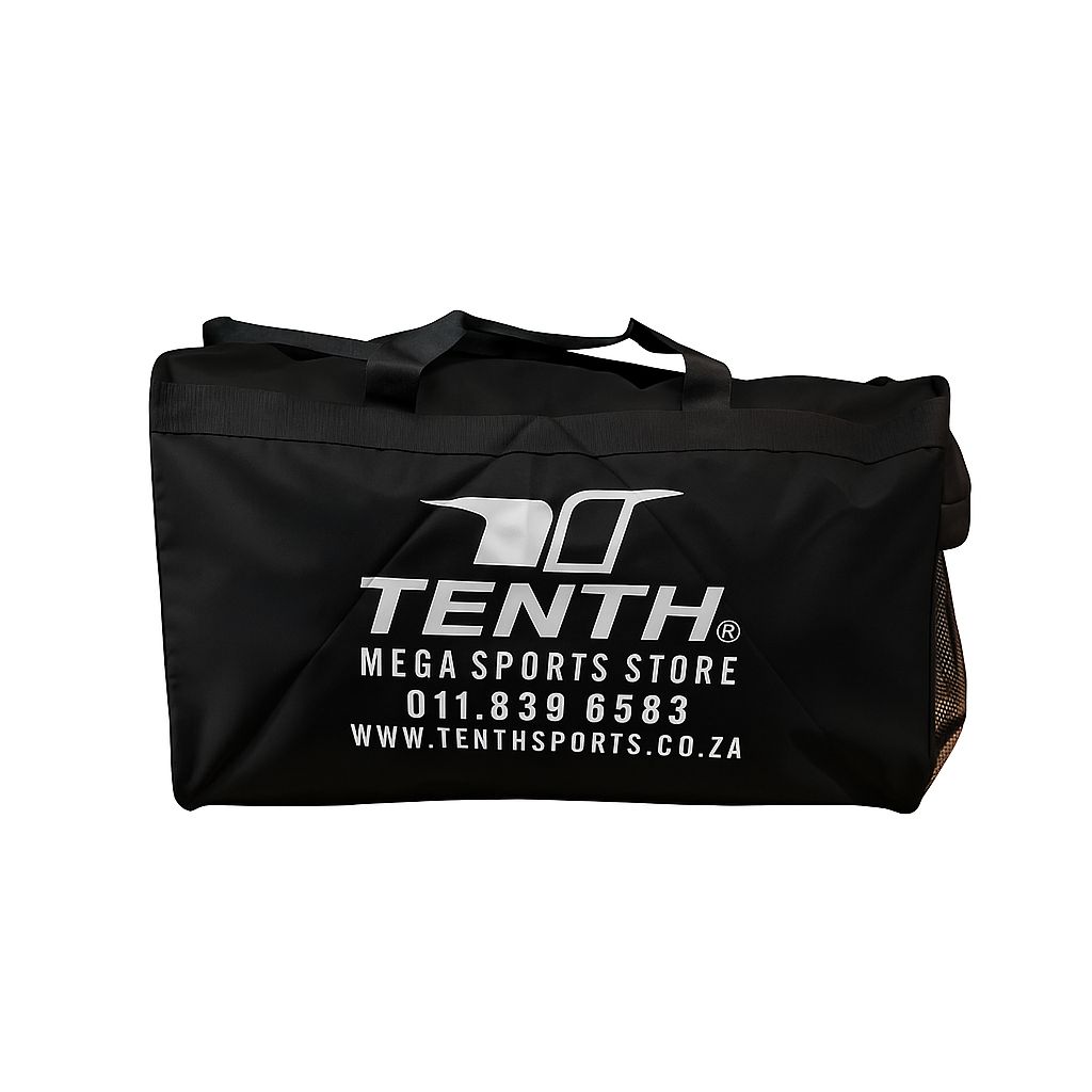 Tenth Mega Sports Blue Duffle Bag – Large Capacity Travel & Gym Carry Bag with Shoulder Strap | Durable Sports & Camping Luggage