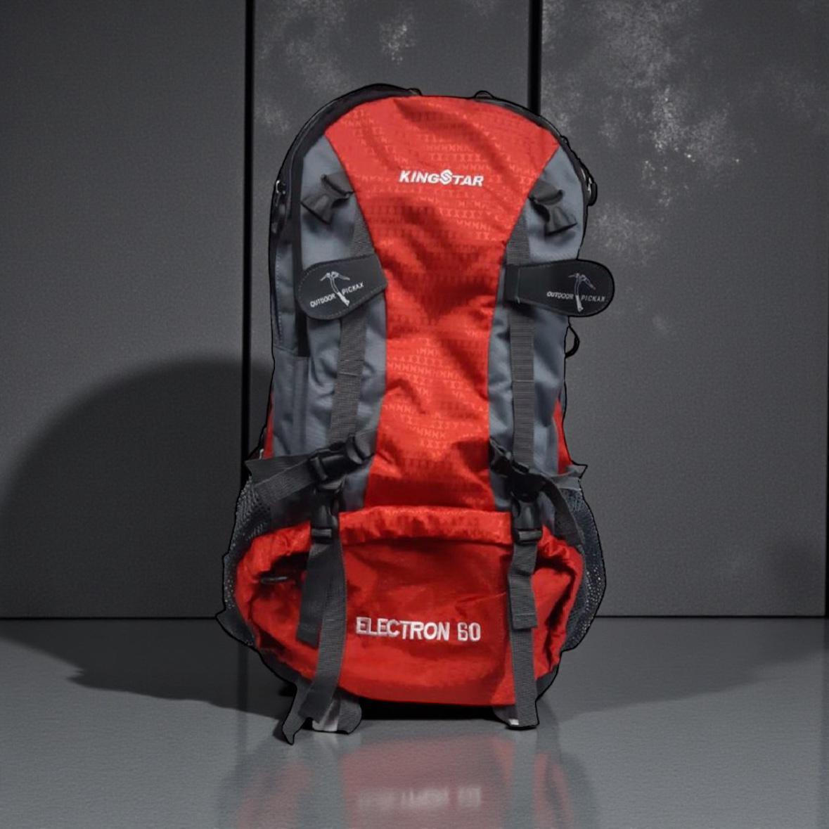 KING STAR Electron 60L Hiking Backpack – Durable Travel & Camping Rucksack